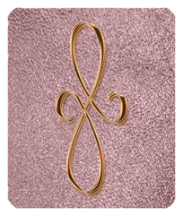 DF35-601-CP-SH-OR Copper Scroll Shimmer Orchid